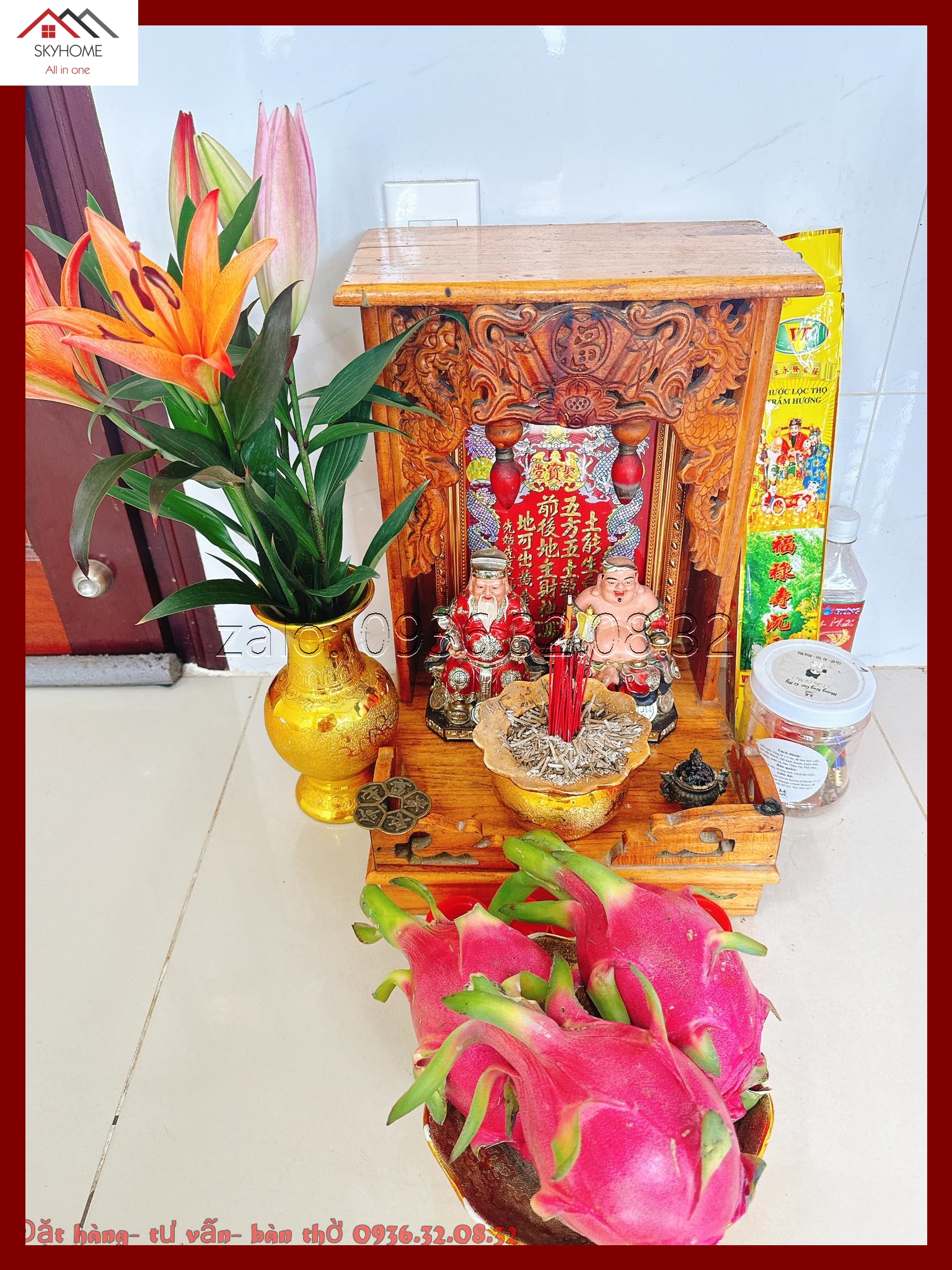 Bài vị bàn thờ Thần Tài – Thổ Địa: Có cần đặt hay không và ý nghĩa ra sao?